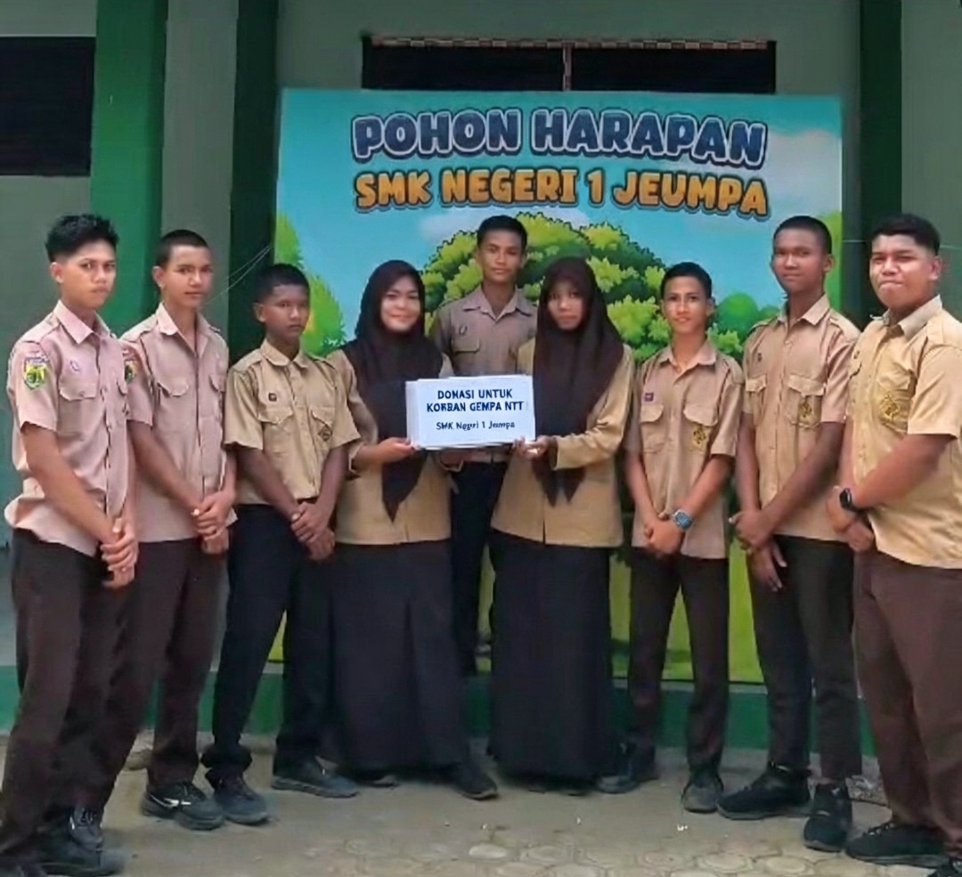 SMK NEGERI 1 JEUMPA GALANG DANA UNTUK KORBAN GEMPA NTT SMK NEGERI 1 JEUMPA GALANG DANA UNTUK KORBAN GEMPA NTT