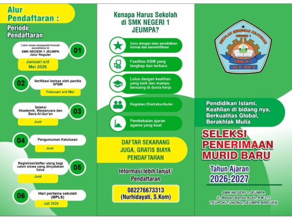 Penerimaan siswa baru tahun 2026/2027